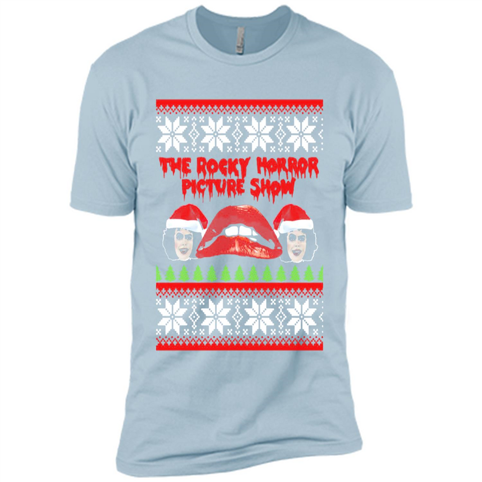 The Rocky Horror Picture Show Christmas sweater - Premium Short Sleeve T-Shirt