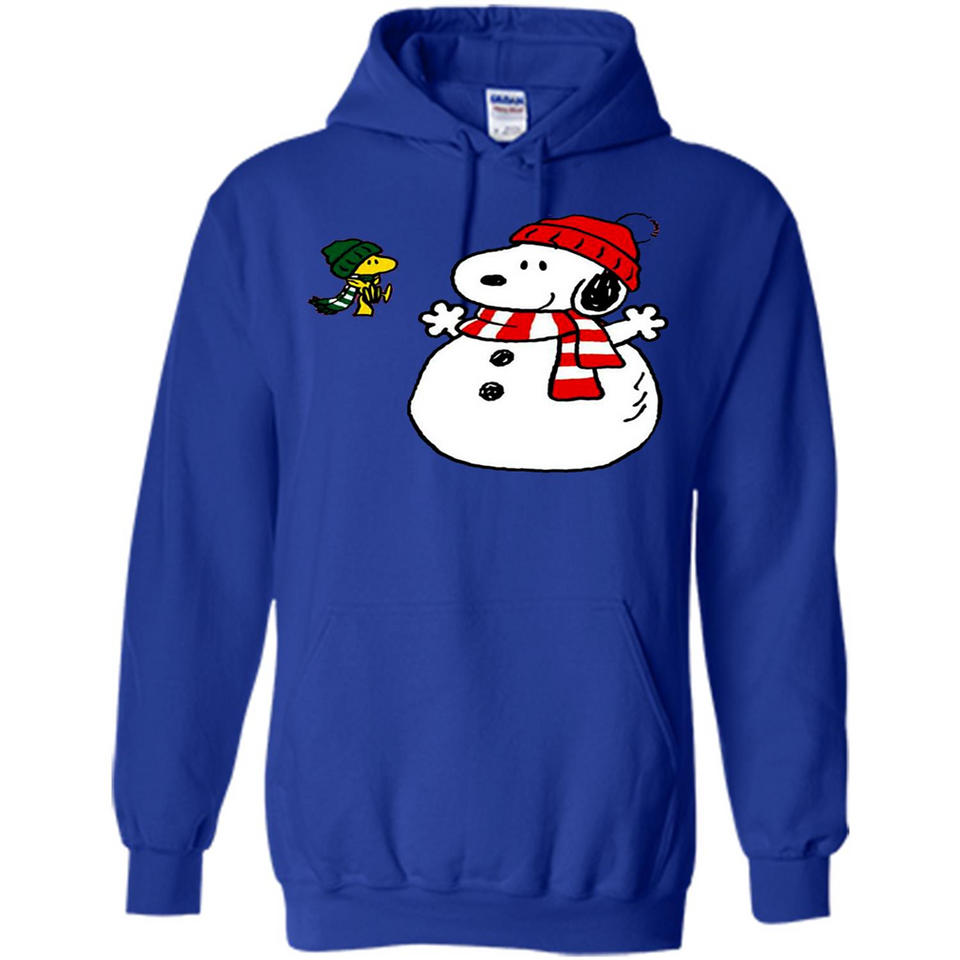 Snoopy Snowman Christmas