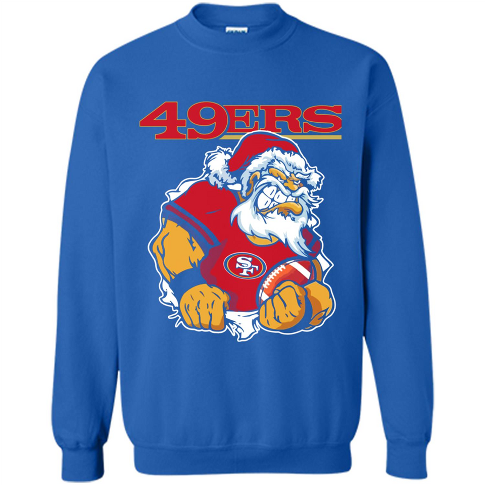 Grumpy Santa Claus San Francisco 49ers Football Team PINGPONG