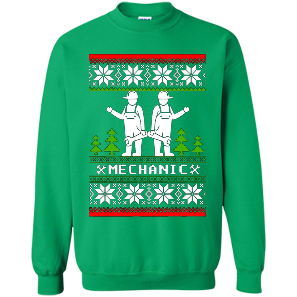 Mechanic Christmas sweater PINGPONG