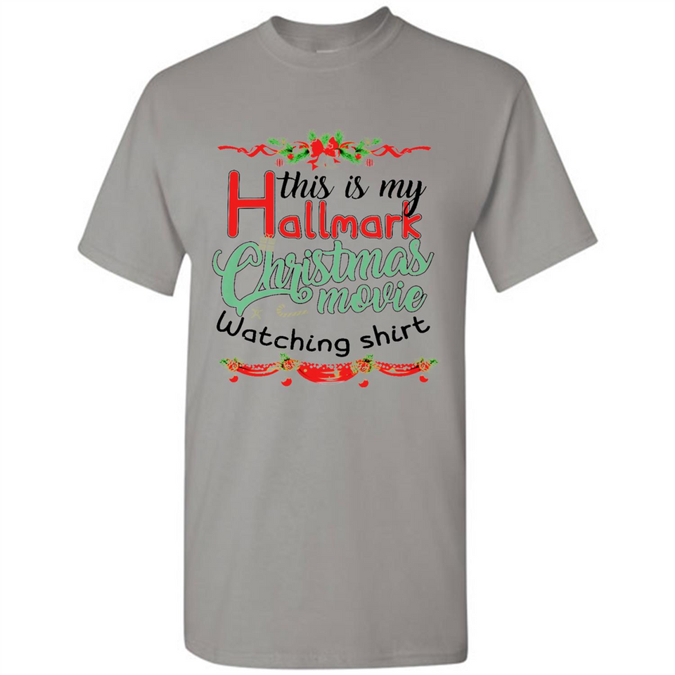 This My Movies Hallmark-Christmas Loves Is T-Shirt - Shirt