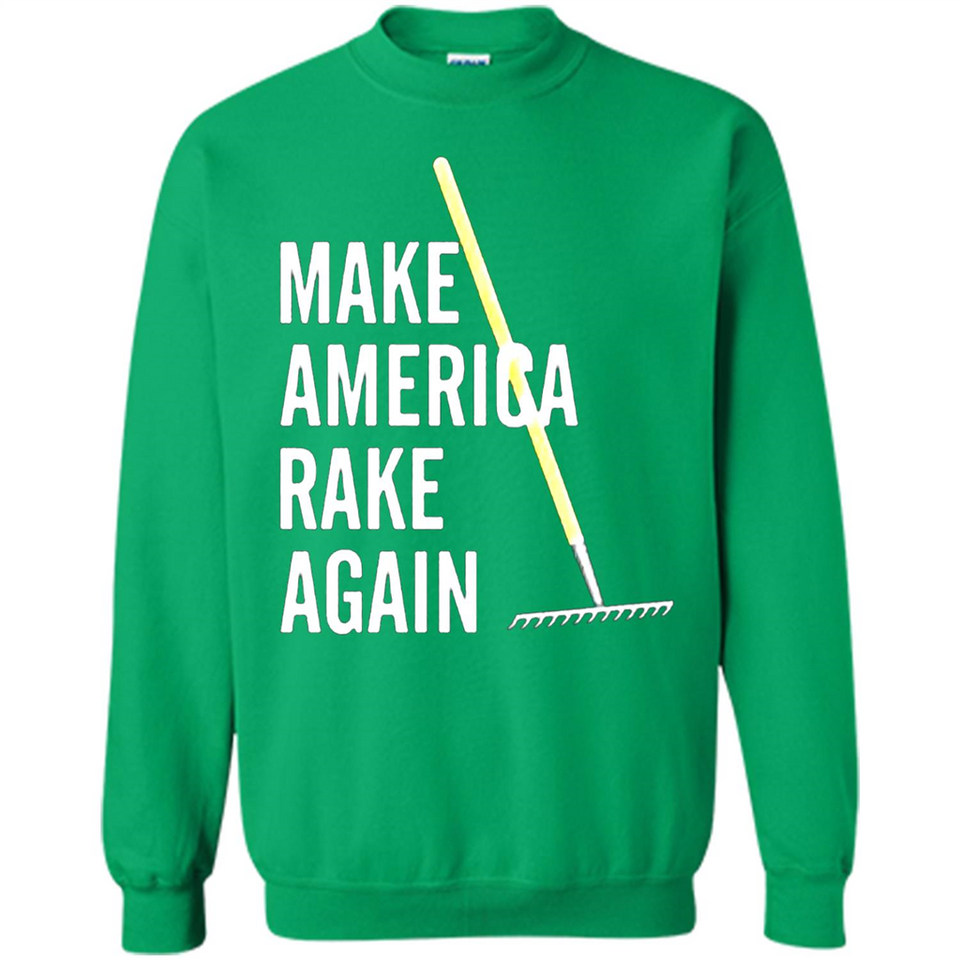 Make America Rake Again California Fires Paradise Youth T-Shirt PINGPONG - Sweatshirt