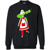 Funny Dabbing Mrs. Santa Claus Christmas Dab - Sweatshirt