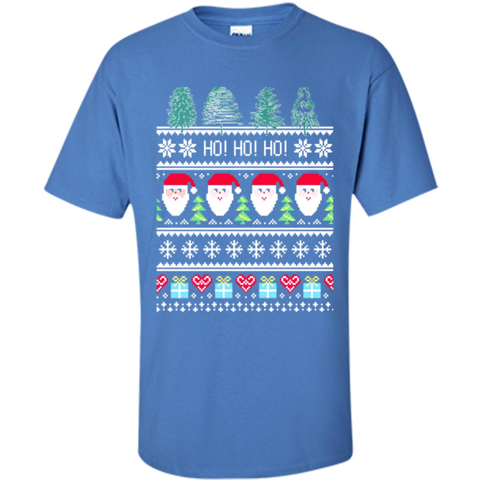 Ugly Merry Christmas Tree Santa Snowflakes