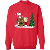 Arizona Cardinals Snoopy The Peanuts Movie Christmas Football Super Bowl pingpong - Sweatshirt