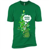 Christmas Tree Cat Long Sleeve Christmas Shirt for Cat Lover - Premium Short Sleeve T-Shirt