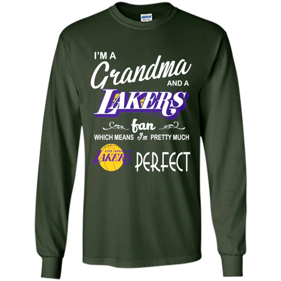 I'M A Grandma And A Los Angeles Lakers Fans