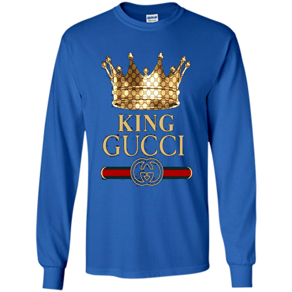 Cover your body with amazing King Crown Gucci Logo Black PING PONG