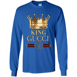 Cover your body with amazing King Crown Gucci Logo Black PING PONG