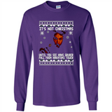 It's Not Christmas Until You See Hans Gruber Fall Ugly Christmas PINGPONG