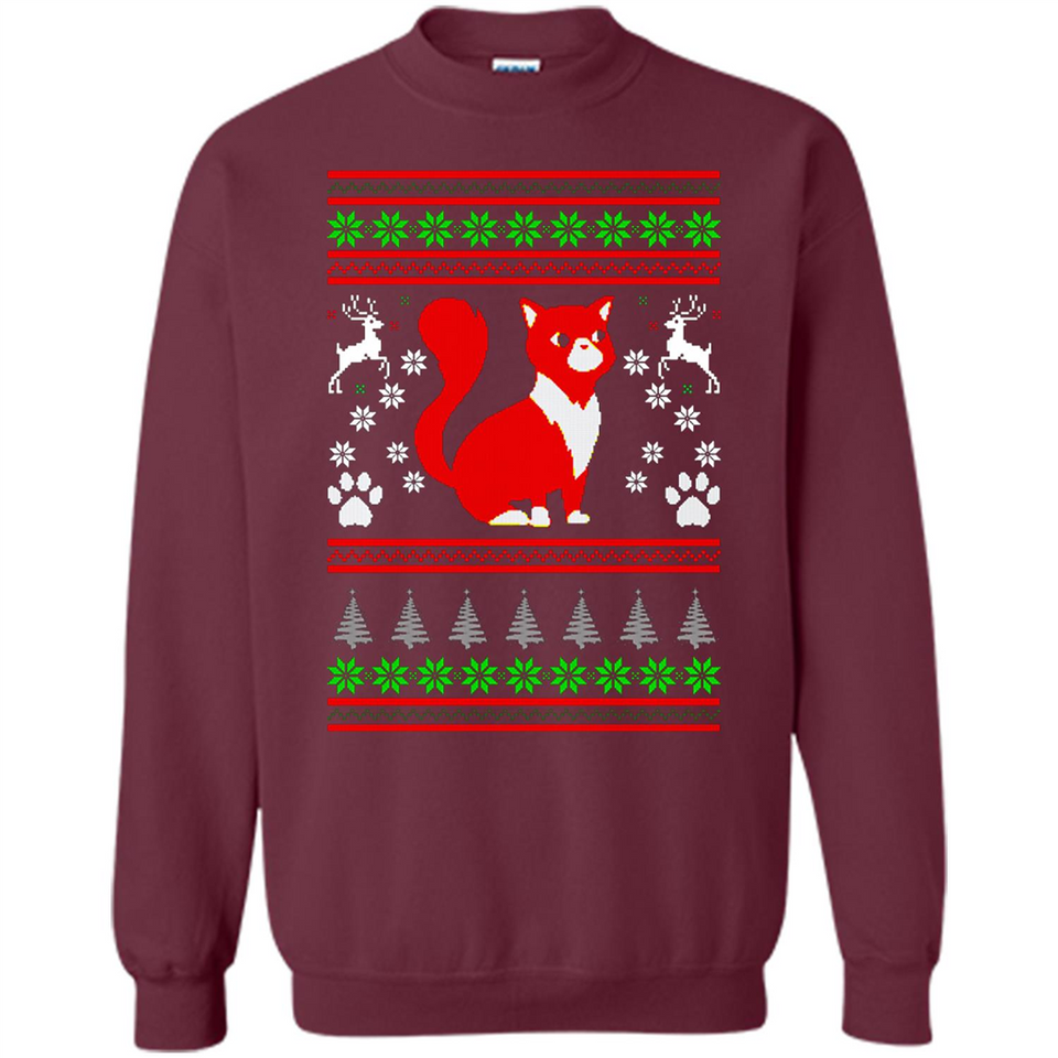 Christmas Ugly Sweater CUTE CATS UGLY CHRISTMAS SWEATERS - Sweatshirt