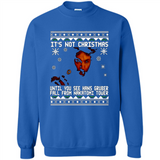 It's Not Christmas Until You See Hans Gruber Fall Ugly Christmas PINGPONG