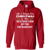 All I Want For Christmas Is The Destruction Of The Patriarchy sweater PINGPONG