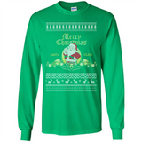 Christmas Santa Goldwyn Mayer Logo - Long Sleeve T-Shirt