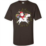 Unicorn And Santa Christmas - Shirt