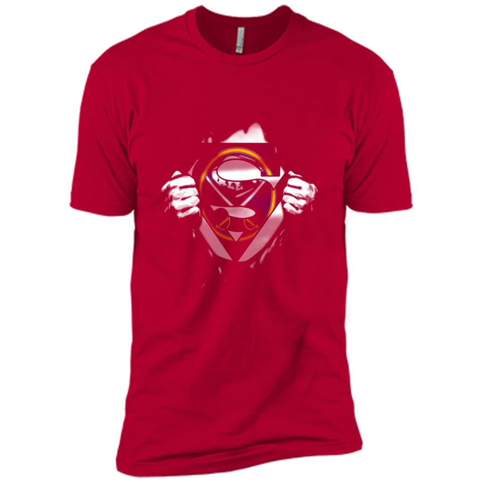 Buffalo Sabres And Superman Fans - Premium Short Sleeve T-Shirt