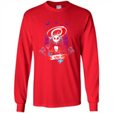 Carolina Hurricanes Halloween The Nightmare Before Christmas - Long Sleeve T-Shirt