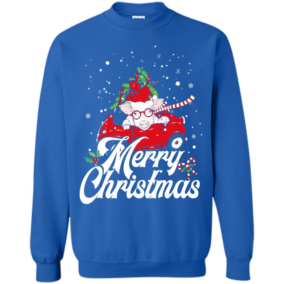 Merry Christmas Pig s - Sweatshirt