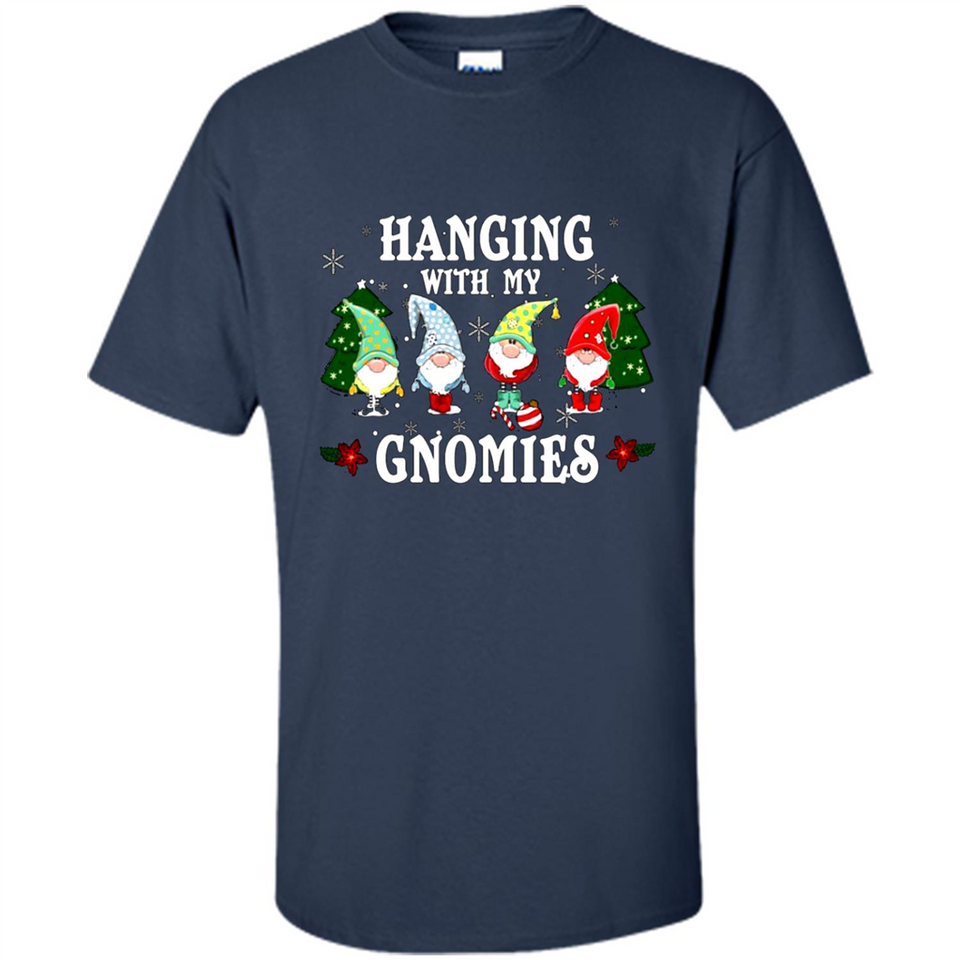 Christmas Garden Gnome Hanging With My Gnomies Shirt Sweater - Shirt