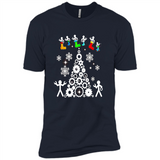 Funny Mechanics Ugly Christmas 2018 - Premium Short Sleeve T-Shirt