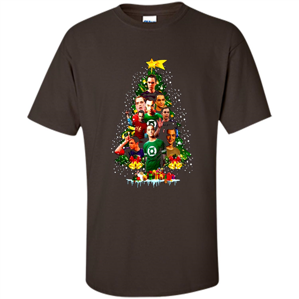 Sheldon Cooper Christmas tree sweater PINGPONG