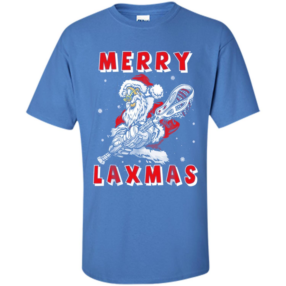 Lacrosse Merry Laxmas Santa - Shirt