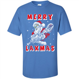 Lacrosse Merry Laxmas Santa - Shirt