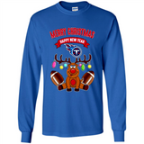 Tennessee Titans NFL Reindeer Funny Merry Christmas And Happy New Year