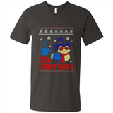 Christmas Ugly Sweater Ello Christmas - Men's V-Neck