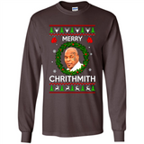 Mike Tyson Merry Chritmith Christmas Sweatshirt PINGPONG