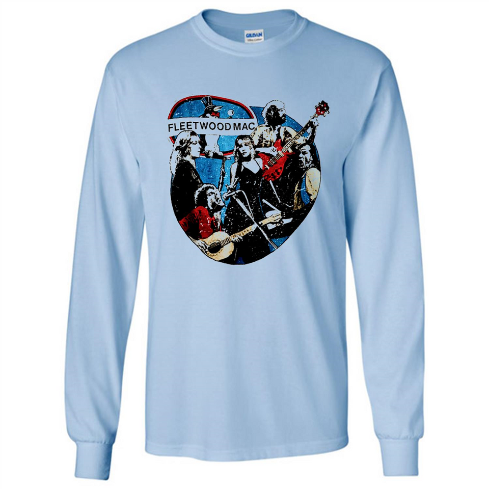 Dancing Funny Guitar Vintage Metal Rock Band Shirt PINGPONG - Long Sleeve T-Shirt