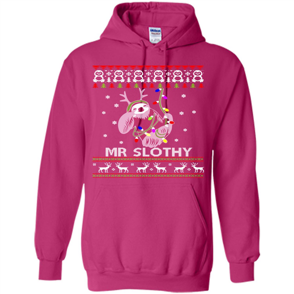 Mr Slothy Christma - Hoodie