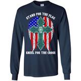 Dallas Stars - stand for the flag kneel for the cross