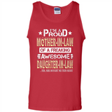 I'm A Proud Mother In Law Of A Freaking Awesome Daughter - Tank Top