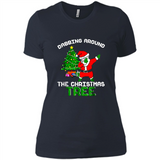 Christmas Dabbing Santa - Ladies' Boyfriend T-Shirt