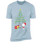 Snoopy Christmas Tree T-Shirt - Premium Short Sleeve T-Shirt