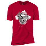 Chicago White Sox And Superman Fans - Premium Short Sleeve T-Shirt