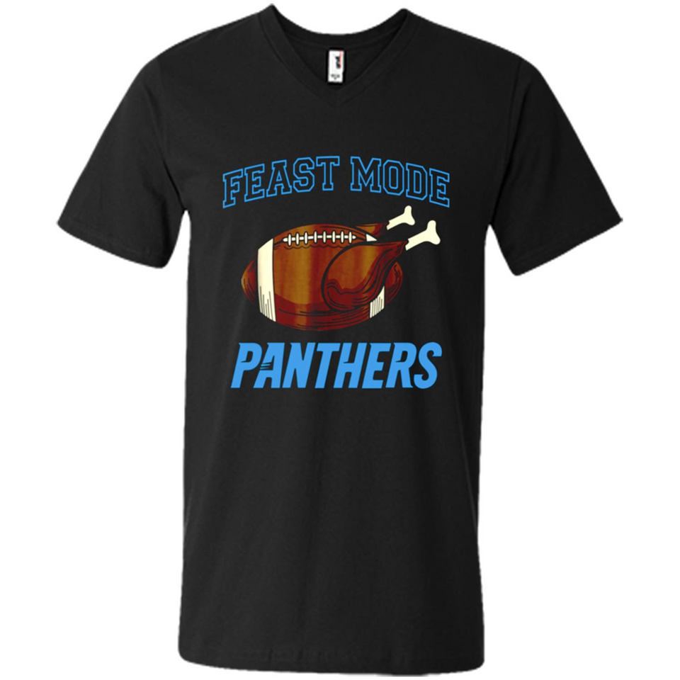 Feast Mode Panthers Shirt - Carolina Turkey Thanksgiving