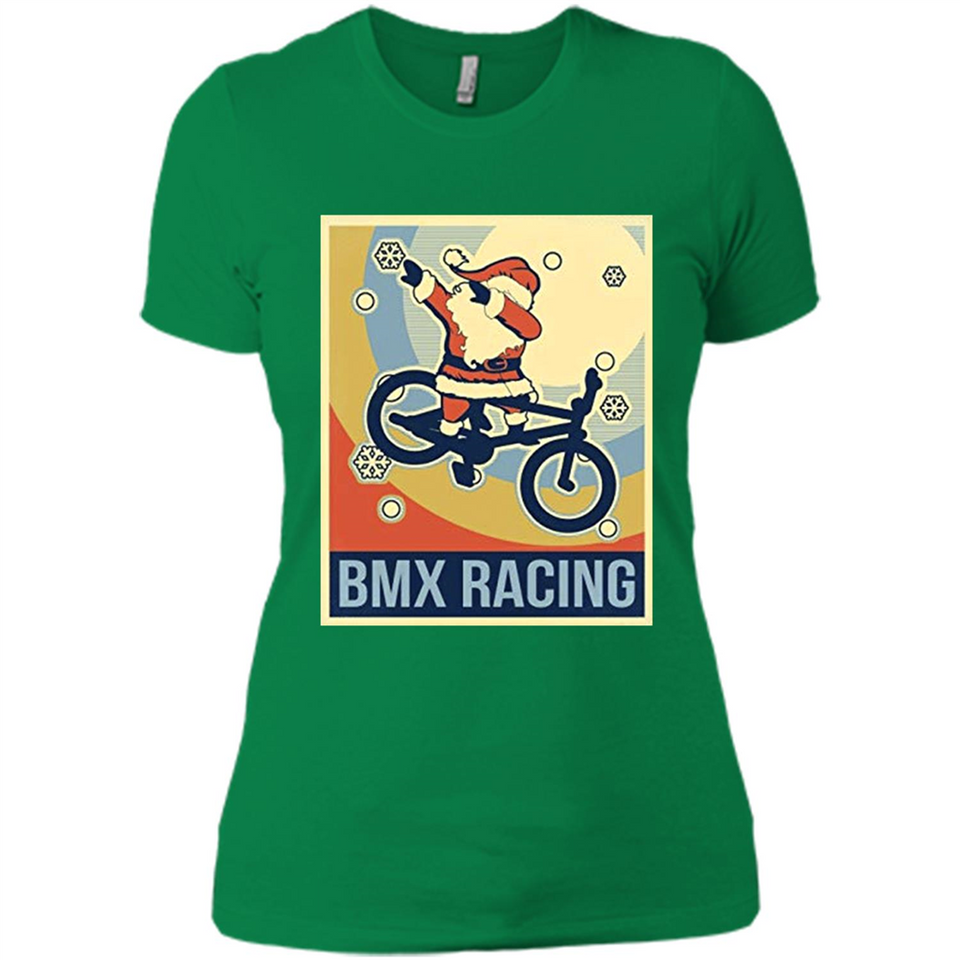 bmx racing dabbing Santa Christmas