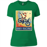 bmx racing dabbing Santa Christmas