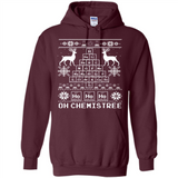 Oh Chemistry Tree Ugly Christmas Sweater - Hoodie