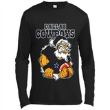 Grumpy Santa Claus Dallas Cowboys Football Team PINGPONG