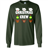 Christmas Crew Gifts Santa Elves Reindeer - Long Sleeve T-Shirt