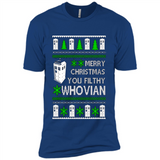 Merry Christmas You Filthy Whovian ugly sweater PINGPONG