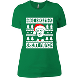 Fabulous Make Christmas Great Again Trump Ugly Christmas - Ladies' Boyfriend T-Shirt