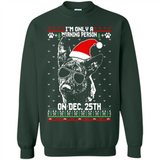 Morning Person Dutch Shepherd Funny Xmas - Sweatshirt