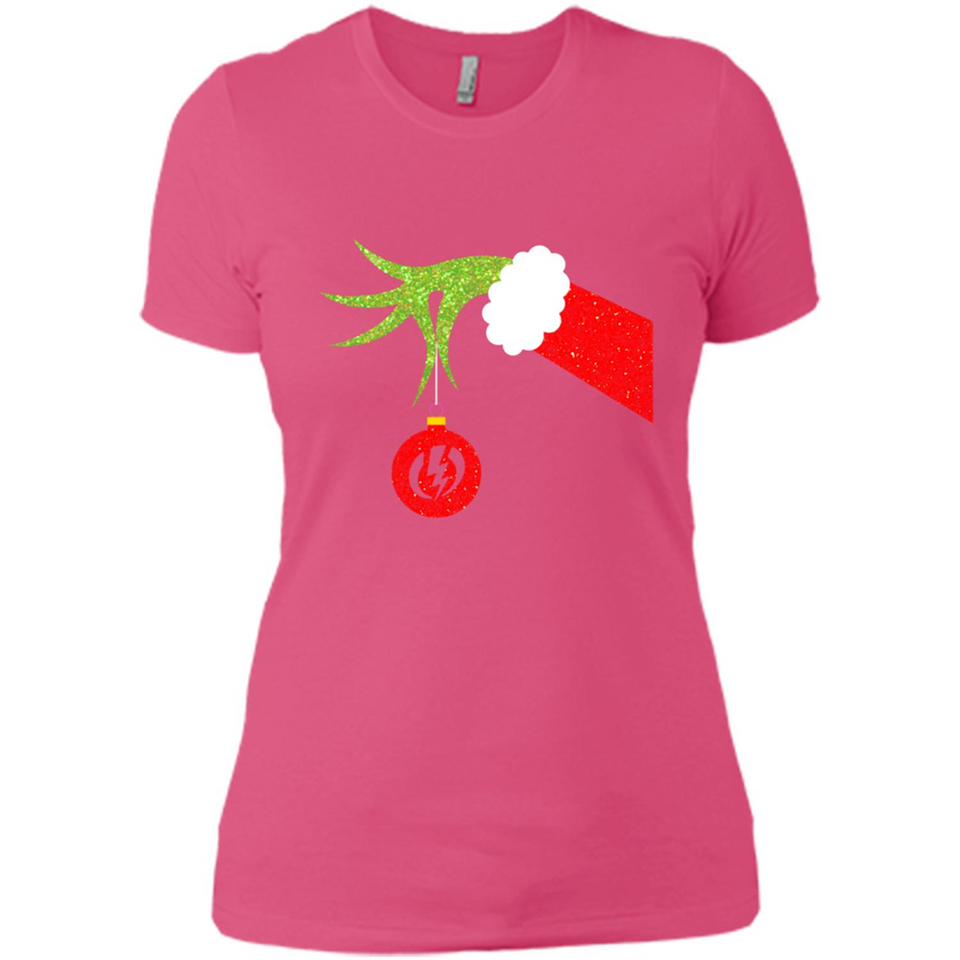 Funny Grinch Hand Holding Electric Ornament Christmas PING PONG