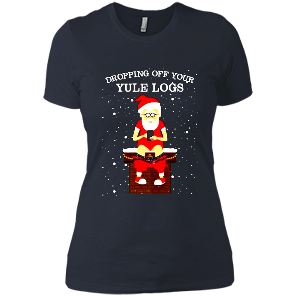 Santa Dropping Off Your Yule Logs