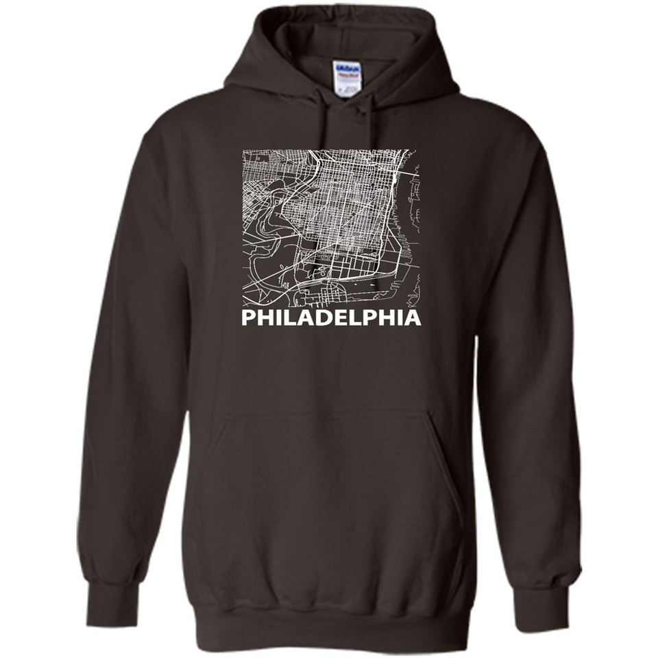 Philadelphia Pennsylvania City Map Souvenir