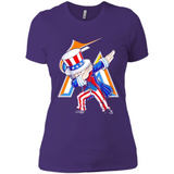 MLB MIAMI MARLINS UNCLE SAM DABBING INDEPENDENCE DAY